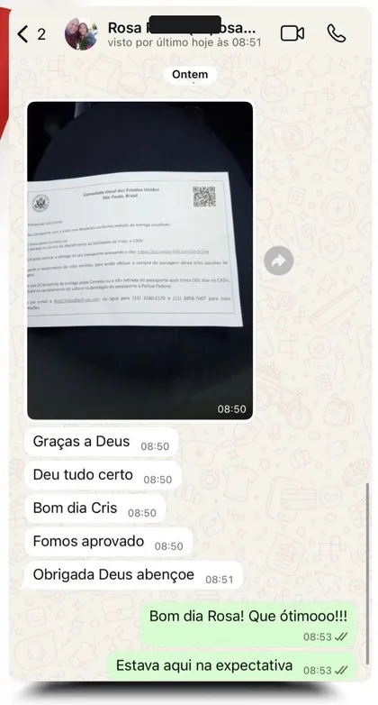 Cliente aprovada