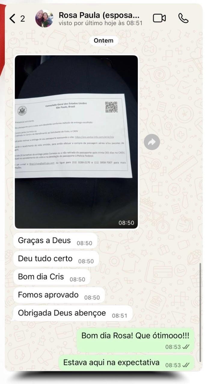Rosa — aprovada