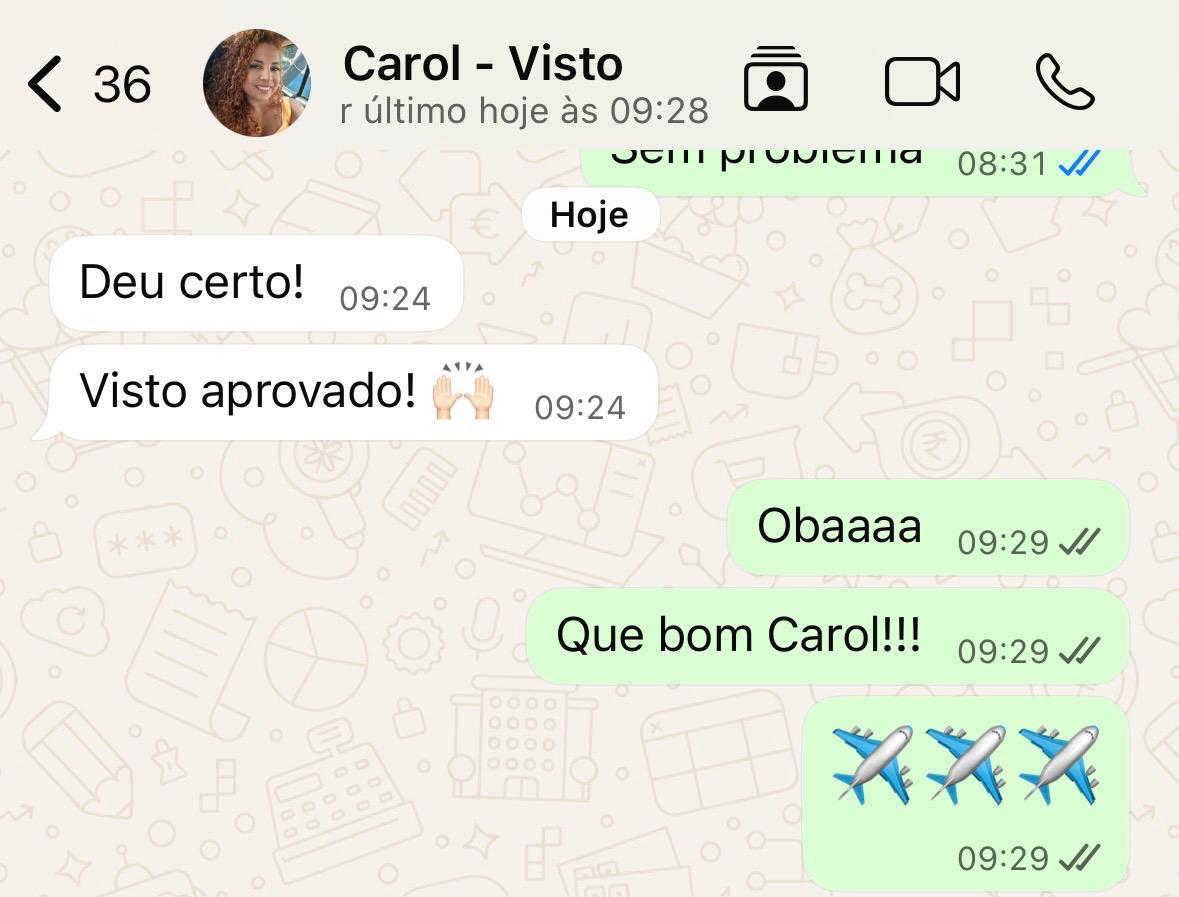 Carol — aprovada